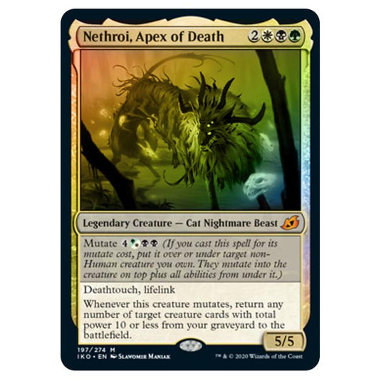 Magic The Gathering - Ikoria Lair of Behemoths - Nethroi, Apex of Death - 197/274 (Foil)