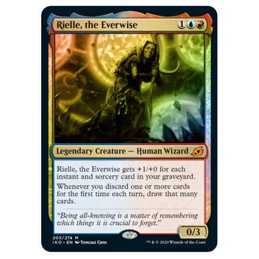 Magic The Gathering - Ikoria Lair of Behemoths - Rielle, the Everwise - 203/274 (Foil)