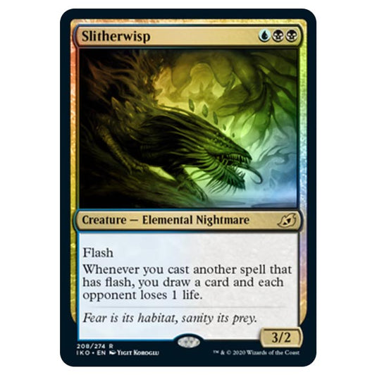 Magic The Gathering - Ikoria Lair of Behemoths - Slitherwisp - 208/274 (Foil)