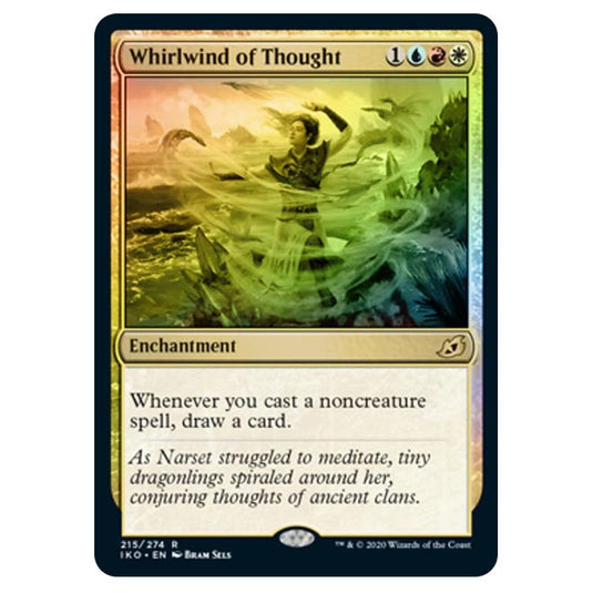 Magic The Gathering - Ikoria Lair of Behemoths - Whirlwind of Thought - 215/274 (Foil)