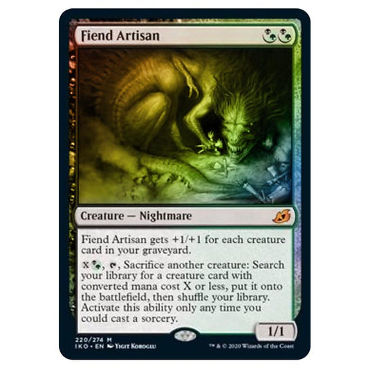 Magic The Gathering - Ikoria Lair of Behemoths - Fiend Artisan - 220/274 (Foil)