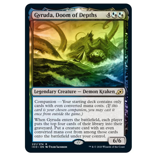 Magic The Gathering - Ikoria Lair of Behemoths - Gyruda, Doom of Depths - 221/274 (Foil)