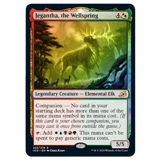 Magic The Gathering - Ikoria Lair of Behemoths - Jegantha, the Wellspring - 222/274 (Foil)