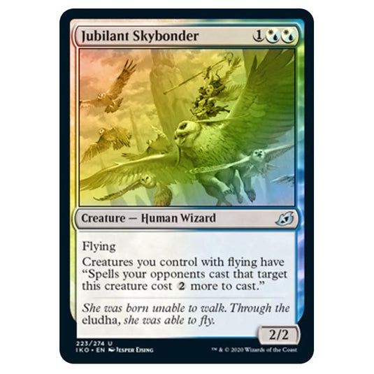 Magic The Gathering - Ikoria Lair of Behemoths - Jubilant Skybonder - 223/274 (Foil)