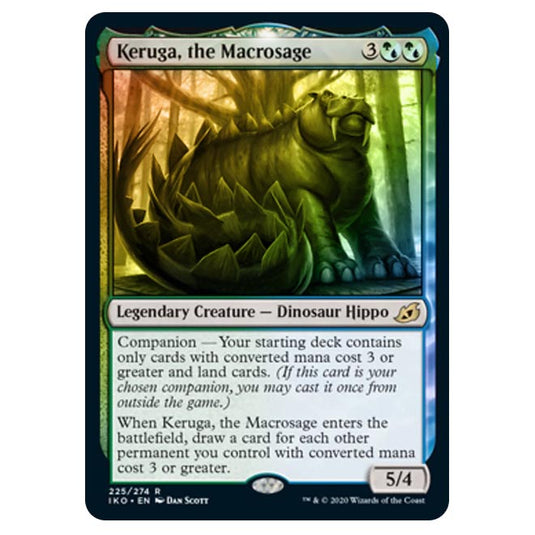 Magic The Gathering - Ikoria Lair of Behemoths - Keruga, the Macrosage - 225/274 (Foil)