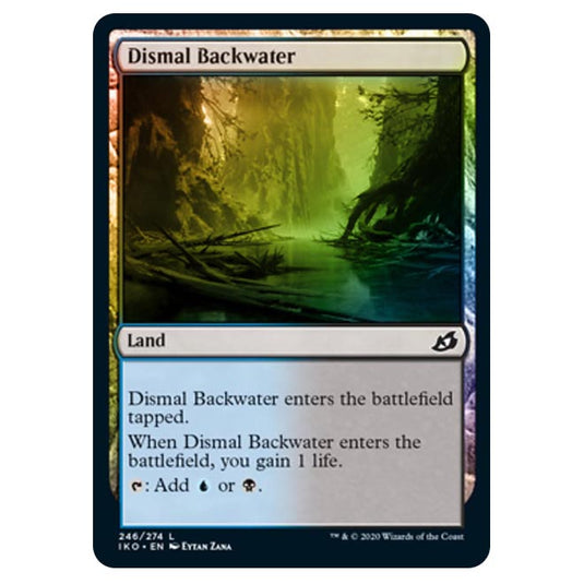 Magic The Gathering - Ikoria Lair of Behemoths - Dismal Backwater - 246/274 (Foil)