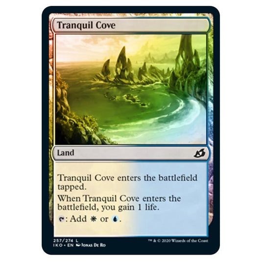 Magic The Gathering - Ikoria Lair of Behemoths - Tranquil Cove - 257/274 (Foil)