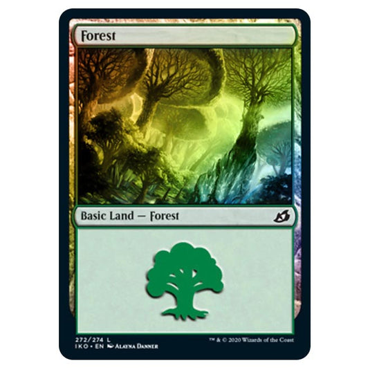 Magic The Gathering - Ikoria Lair of Behemoths - Forest - 272/274 (Foil)