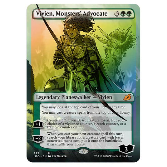 Magic The Gathering - Ikoria Lair of Behemoths - Vivien, Monsters' Advocate - 277/274 (Foil)