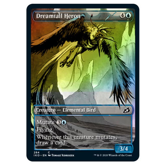 Magic The Gathering - Ikoria Lair of Behemoths - Dreamtail Heron - 284/274 (Foil)