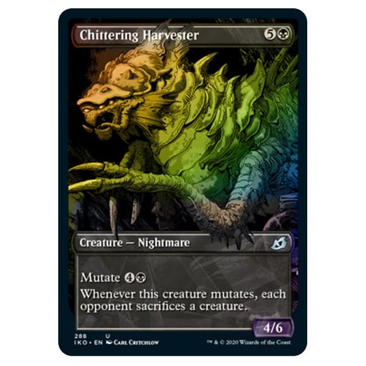 Magic The Gathering - Ikoria Lair of Behemoths - Chittering Harvester - 288/274 (Foil)