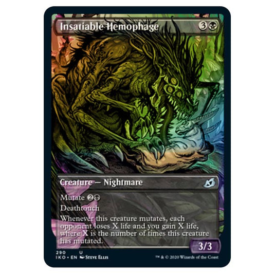 Magic The Gathering - Ikoria Lair of Behemoths - Insatiable Hemophage - 290/274 (Foil)