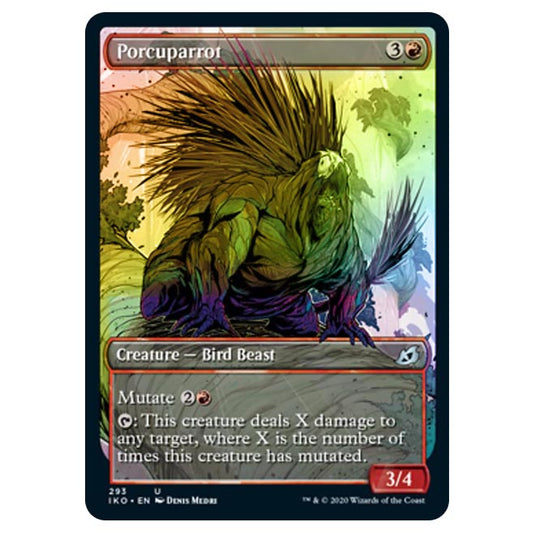 Magic The Gathering - Ikoria Lair of Behemoths - Porcuparrot - 293/274 (Foil)