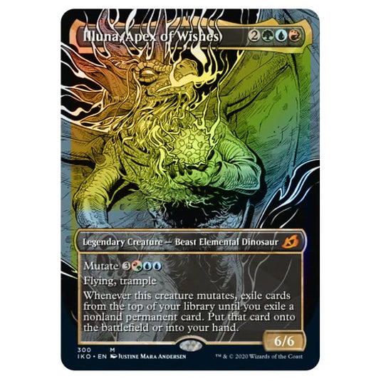 Magic The Gathering - Ikoria Lair of Behemoths - Illuna, Apex of Wishes - 300/274 (Foil)