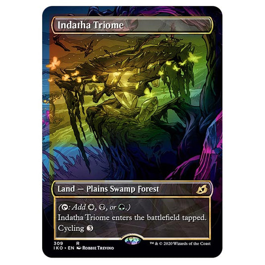 Magic The Gathering - Ikoria Lair of Behemoths - Indatha Triome - 309/274 (Foil)