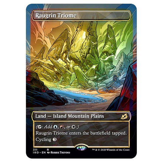 Magic The Gathering - Ikoria Lair of Behemoths - Raugrin Triome - 311/274 (Foil)