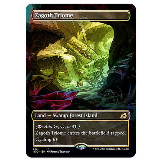 Magic The Gathering - Ikoria Lair of Behemoths - Zagoth Triome - 313/274 (Foil)