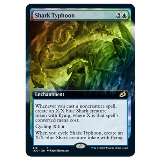 Magic The Gathering - Ikoria Lair of Behemoths - Shark Typhoon - 319/274 (Foil)