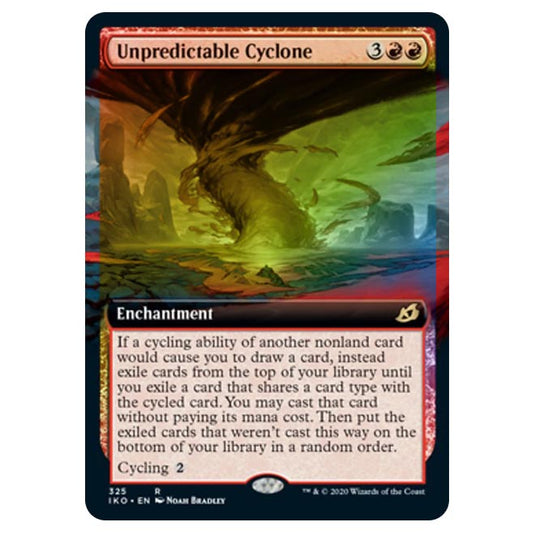 Magic The Gathering - Ikoria Lair of Behemoths - Unpredictable Cyclone - 325/274 (Foil)