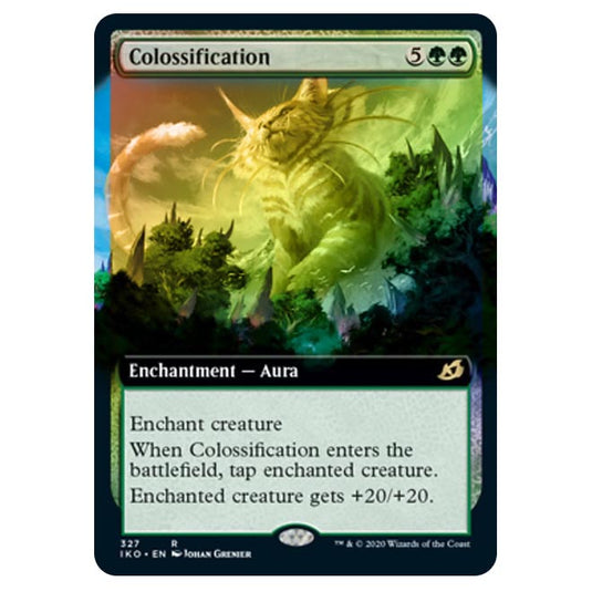 Magic The Gathering - Ikoria Lair of Behemoths - Colossification - 327/274 (Foil)