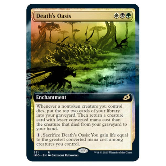 Magic The Gathering - Ikoria Lair of Behemoths - Death's Oasis - 331/274 (Foil)