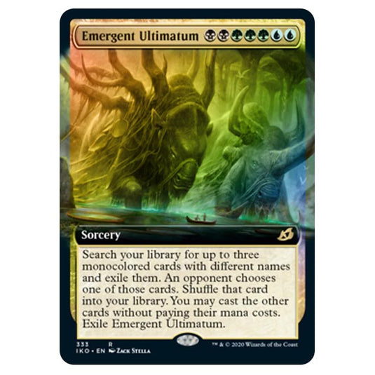 Magic The Gathering - Ikoria Lair of Behemoths - Emergent Ultimatum - 333/274 (Foil)