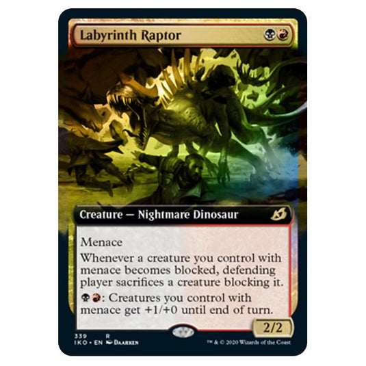 Magic The Gathering - Ikoria Lair of Behemoths - Labyrinth Raptor - 339/274 (Foil)