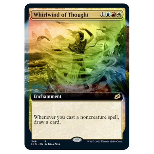 Magic The Gathering - Ikoria Lair of Behemoths - Whirlwind of Thought - 348/274 (Foil)