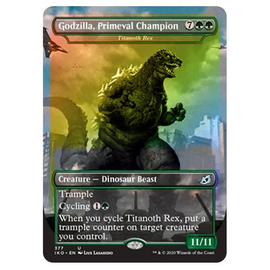 Magic The Gathering - Ikoria Lair of Behemoths - Godzilla, Primeval Ch Magic The Gathering - Ikoria Lair of Behemoths - Godzilla, Primeval Ch