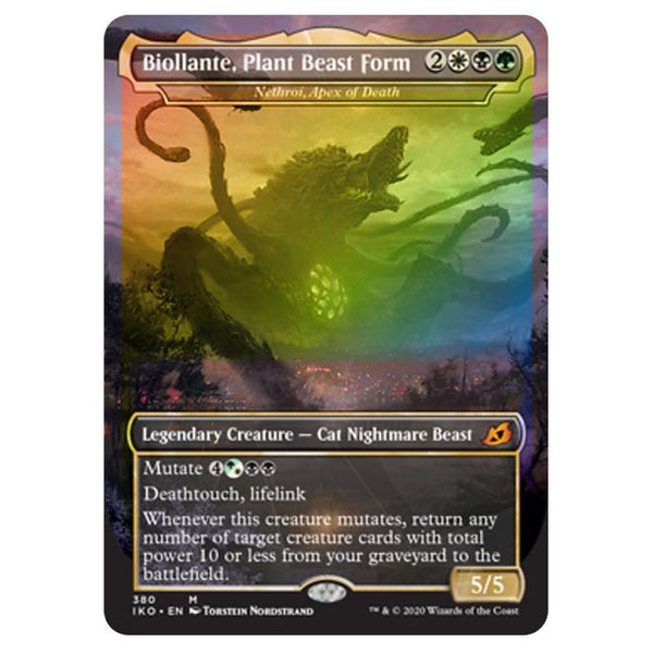 biollante mtg card Magic The Gathering - Ikoria Lair of Behemoths