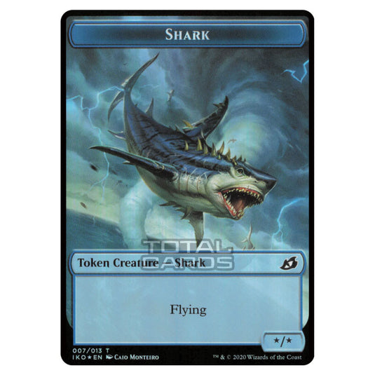 Magic The Gathering - Ikoria Lair of Behemoths - Token - Shark/Human Soldier (Foil)