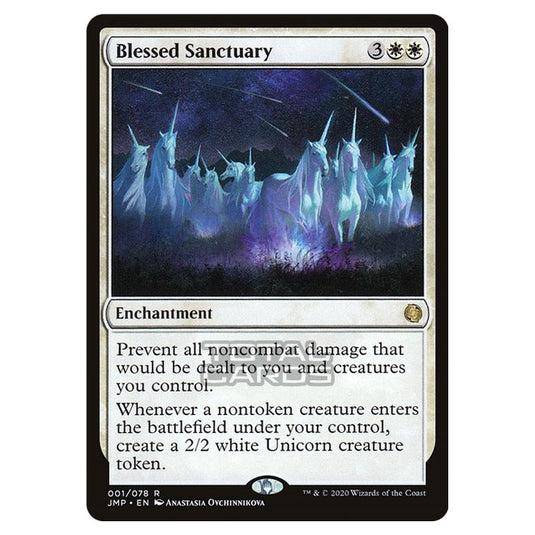 Magic The Gathering - Jumpstart - Blessed Sanctuary - 1/496