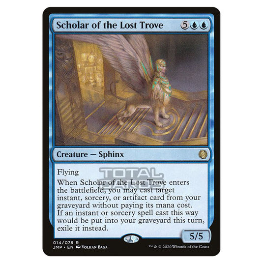 Magic The Gathering - Jumpstart - Scholar of the Lost Trove - 14/496