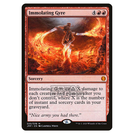 Magic The Gathering - Jumpstart - Immolating Gyre - 20/496