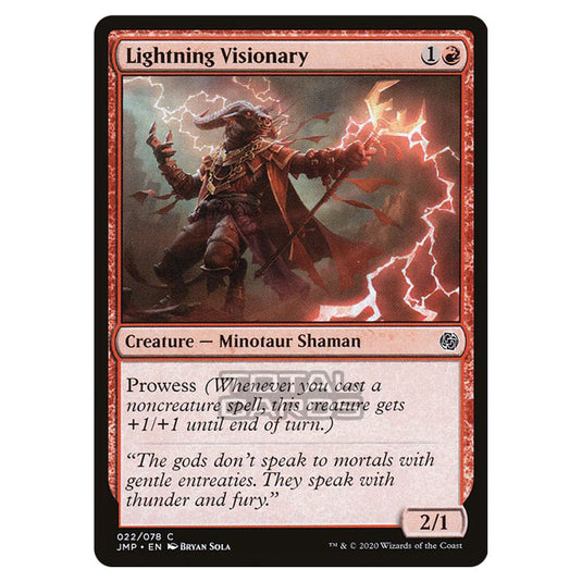 Magic The Gathering - Jumpstart - Lightning Visionary - 22/496