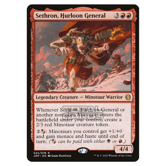 Magic The Gathering - Jumpstart - Sethron, Hurloon General - 25/496