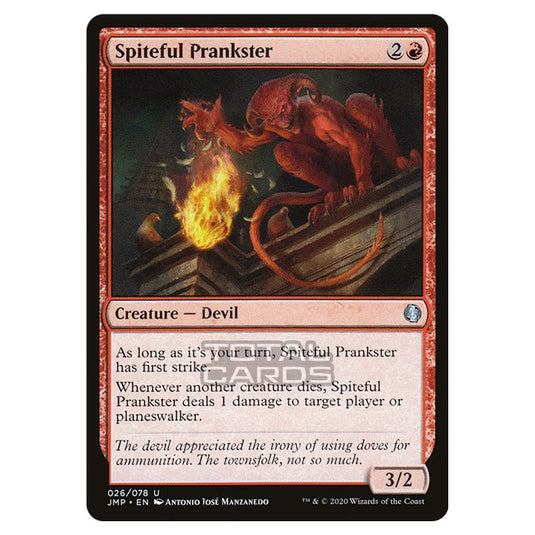 Magic The Gathering - Jumpstart - Spiteful Prankster - 26/496