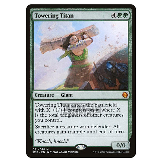 Magic The Gathering - Jumpstart - Towering Titan - 31/496