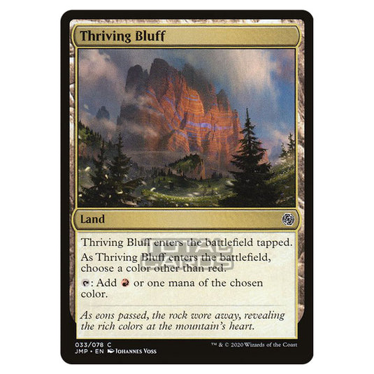 Magic The Gathering - Jumpstart - Thriving Bluff - 33/496