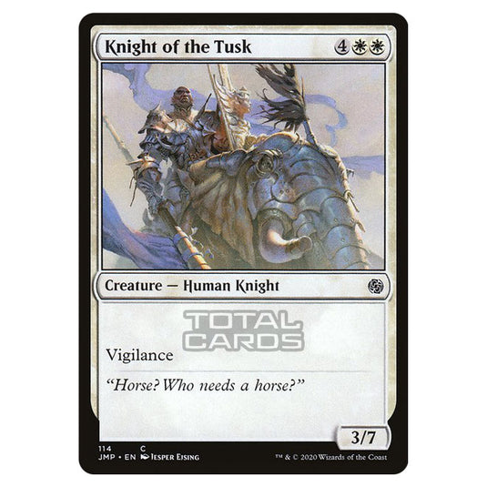 Magic The Gathering - Jumpstart - Knight of the Tusk - 114/496