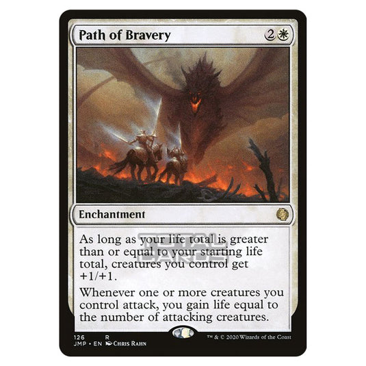 Magic The Gathering - Jumpstart - Path of Bravery - 126/496