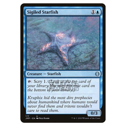 Magic The Gathering - Jumpstart - Sigiled Starfish - 177/496