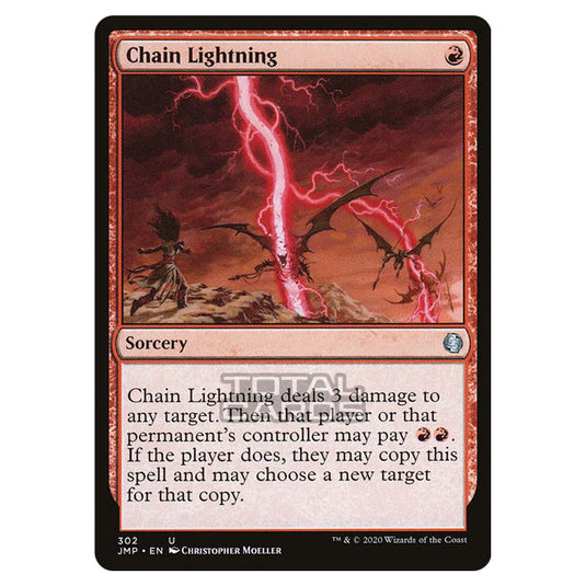 Magic The Gathering - Jumpstart - Chain Lightning - 302/496