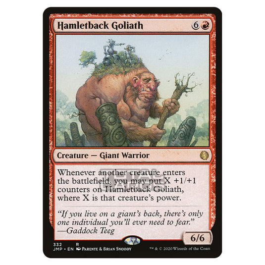 Magic The Gathering - Jumpstart - Hamletback Goliath - 332/496