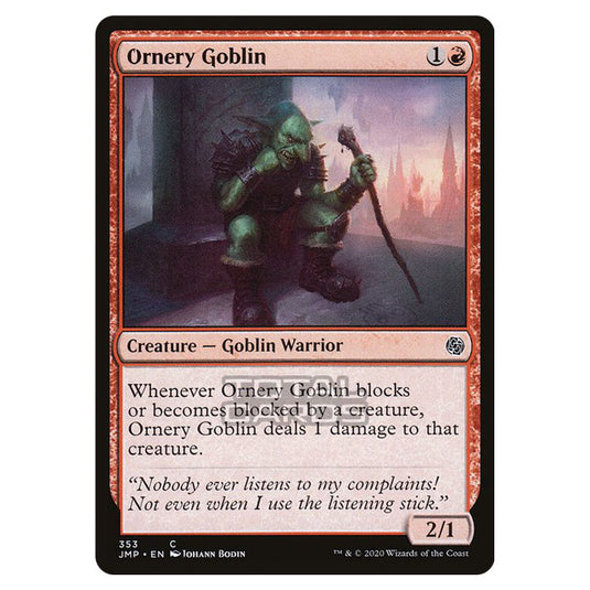 Magic The Gathering - Jumpstart - Ornery Goblin - 353/496