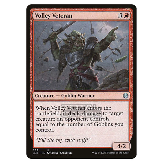 Magic The Gathering - Jumpstart - Volley Veteran - 369/496