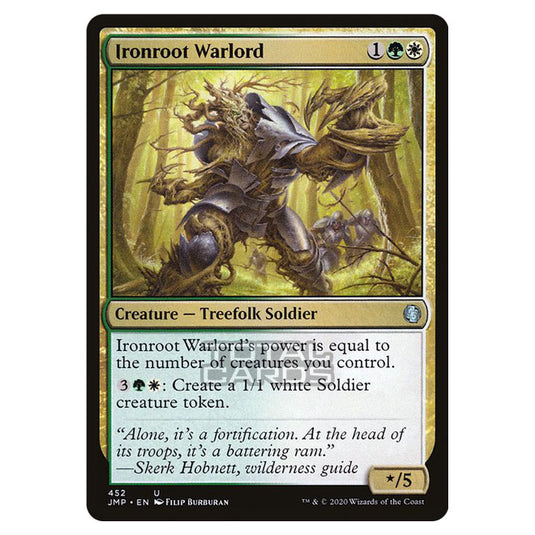 Magic The Gathering - Jumpstart - Ironroot Warlord - 452/496