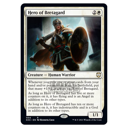 Magic The Gathering - Kaldheim Commander - Hero of Bretagard - 4/119