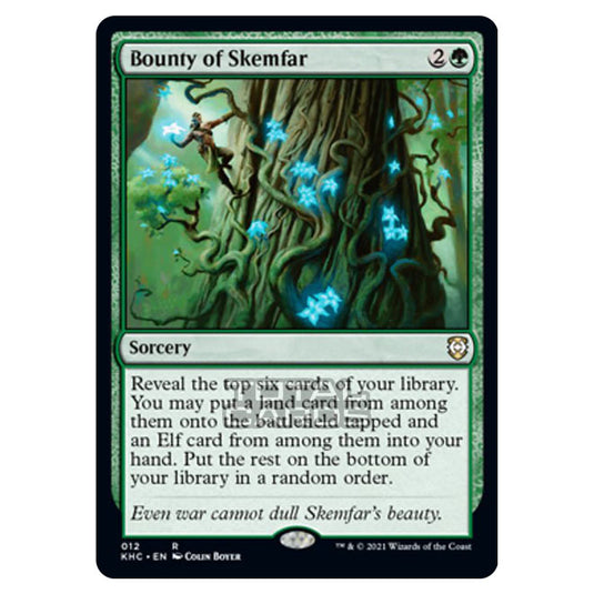 Magic The Gathering - Kaldheim Commander - Bounty of Skemfar - 12/119