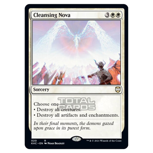 Magic The Gathering - Kaldheim Commander - Cleansing Nova - 20/119